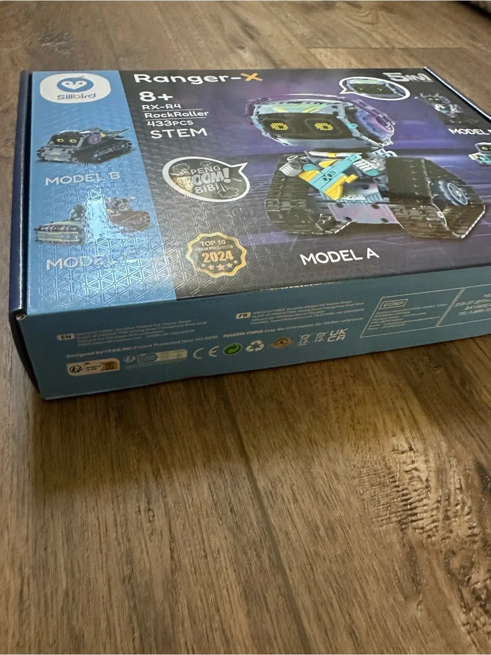 NEW! Sillbird STEM Ranger-X Rockroller, Robotics, RX-R4, Gift, Ages 8+, 433pcs.